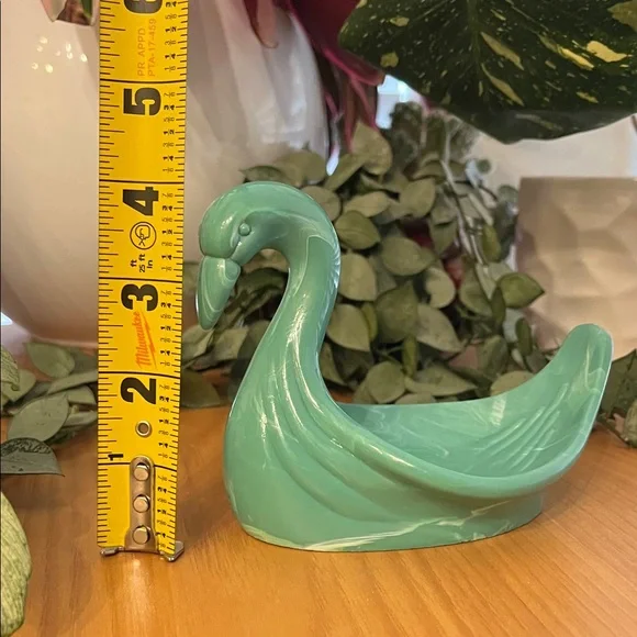 Vintage Marbled Swan Soap Dish 1970’s RARE - Picture 8 of 10